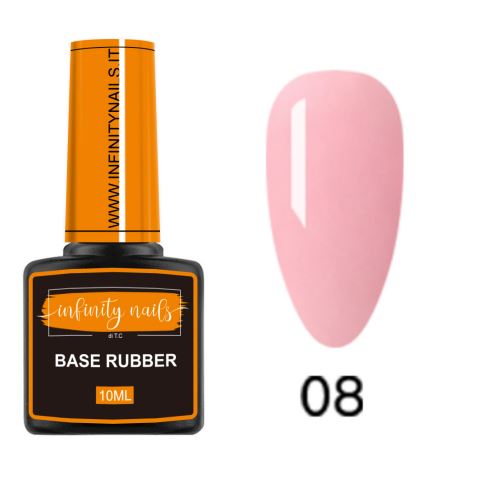 BASE RUBBER INFINITY NAILS 08 10ml